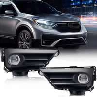 LED Front Bumper Fog Cover Kit For HONDA CRV 2020 -2021