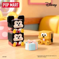 POP MART Disney Classics POP CUBE-1 Series Mystery Box Genuine Blind Box Guess Toys Bag Ornament Figurines Home Decor Desktop