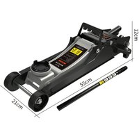 2.5 Tons Ultra-low Horizontal Jacks Auto car sedan SUV hydraulic floor lifting jack for wheel stand auto repairing tire tyre