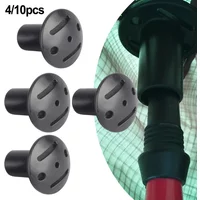 4-10pcs Tent Pole Plug Cap Awning Rod Anti-puncture Protective Cover Canopy Pole Boat Cover Tent Pole Base Camping Accessory