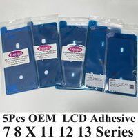 5xLCD Display Adhesive Waterproof Seal Sticker for iPhone 11 12 13 Pro Max Mini 8 7Plus Front Side Seal Tape Glue Repair Sticker