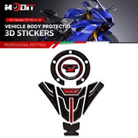 2017 - 2025 Motorcycle For Yamaha YZF-R6 YZFR6 YZF R6 Tank Pad TankPad Cap Grips Gas Fuel Kit Knee Stickers Decals Protector