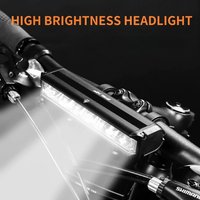 ESLNF Bicycle Light EOS610 640 Bike Light Waterproof Flashlight USB Charging MTB Road Cycling Lamp Bicycle Light Accessories