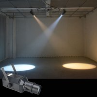 DMX512 and Manual Control LED Follow Ellipsoidals Profile Spot Light Focus Zoom Projector for Theater Exhibition Studio Show