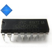 10pcs/lot CD4017BE HEF4017 4017 DIP-14 In Stock