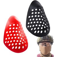 3D Half Face Bracket Silicone Mask Cosplay Ourdoor Cycling Hiking Hunting Balaclava Protective Cover Mouth Shell Masks Props