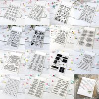 Dandelion Wishes Clear Stamps Honey Bunny Rubber Stamps For DIY Scrapbooking Album Card Making Decoration Paper Craft