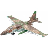1:72 scale airplane model, SU-25 fighter jet ornament, suitable as a holiday gift for military enthusiasts and collectors