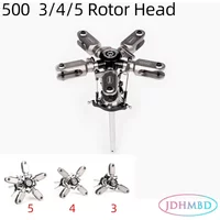 JDHMBD 500 PRO electric helicopter like a real simulation 3 Three 4 Four 5 Five Blades Main Rotor head Set general 8MM spindle