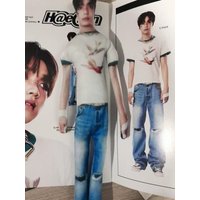 Abstract Hae Joon Rat Dry NCT with Wire Frame No White Creative Plush Doll Toy Fixed Version Single Person Control