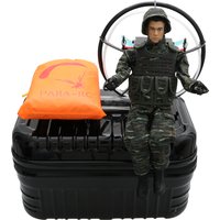 1Set 2306 Motor RC Powered Paraglider w Soldier Model 1.8Meters Wingspan 30D Nylon Canopy Plug and Play Kit Gifts for Adult Kids