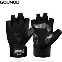 AliExpress GOUNOD Gym Gloves for Men Women Fitness Weight Lifting Wristband Gloves Body Building Training Sports Exercise Cycling Glove