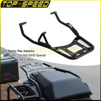For Harley Pan America 1250 RA1250 S Motorcycle Rear Tail Box Holder Bracket Luggage Rack Storage Mount Rack Steel Durable Rack