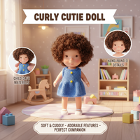 14cm Sweet Potato Doll Mia Set BJD Cute Girl Toy with Solid Body Cross-border Compact Size for Easy Play And Collectibility