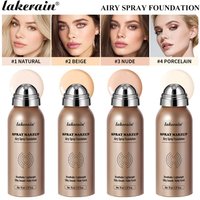 70ml Air Matte Spray Foundation, Waterproof Sweatproof Full Coverage Spray Makeup, Long Lasting Oil Control Airbrush Foundation