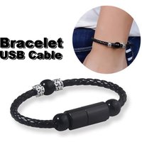 22CM Bracelet USB Charging Cable Type C Microusb Portable Charging Cable For Huawei Xiaomi Samsung Mobile Battery Charger Cord