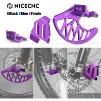 NICECNC For Surron Light Bee X S L1E Front Brake Caliper Guard & Front Brake Disc Guard For Segway X160 X260 Electric Dirt Bike