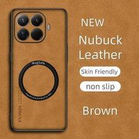 For Xiaomi 17T 17TPro Sheepskin Leather Shockproof Case For Xiaomi 17T Pro For Magsafe Magnetic Wireless Charging Silicone Cover