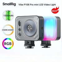 SmallRig Vibe P108 Pro Mini RGB Video Light, Portable Led Camera Light for Photography 12 Effects for Sony YouTube Vlogging 4661