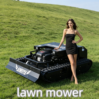 Customized remote control lawn mower, new,strict after-sales service, petrol lawn mower farm yard lawn mower
