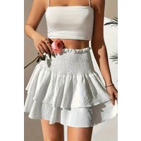 Fashionable Women's Half Skirt Trendy And Stylish Mid-Thigh Length Skirt for Ladies