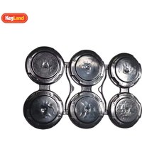 KegLand 10pcs X 4/6pack Can Carrier Holder G2 Beer Can Carrier Home Brewing