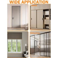 1PC Bridge Aluminum Alloy Doors Windows Sealing Strip Card Slot Type Plastic Silicone Strip Soundproof Windproof Waterproof