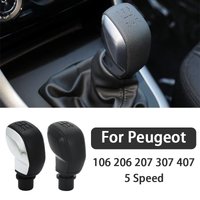 5 Speed Manual Car Speed Gear Stick Shift Lever Head Ball For Peugeot 106 206 207 307 407 Car Styling Accessories