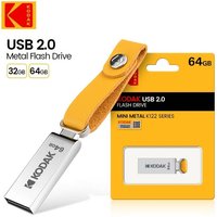 KODAK USB 2.0 Pen Drive 16GB 32GB 64GB K122 Metal USB Flash Drive