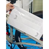 AliExpress KRSEC Bike Frame Short Transparent Protector Stickers MTB Bicycle PVC Protection Film Bike Frame Down Tube Protector Stickers