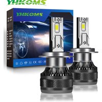 YHKOMS High Power CSP H4 H7 LED 200W 30000LM H1 H8 H9 H11 Car LED Light Bulbs 9005 HB3 9006 HB4 9012 HIR2 Auto Fog Lamp 6000K