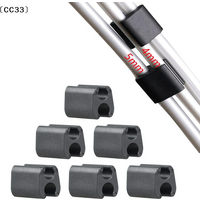 6Pcs Folding Bike Fixing And Organizing Device Nylon Opening U-shaped Shift Cable Management Clip Cycling Accessories〔CC33〕