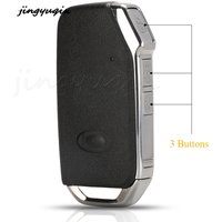 jingyuqin 3 Buttons Replacement Remote Car Key Shell Case Fob For Kia Sportage Ceed Sorento Cerato Forte 2017 - 2019