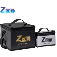 2 Size Zeee Lipo Bag Fireproof Explosionproof Portable RC Car Lipo Battery Storage Safety Bag Specialized Fire Guard Accessories