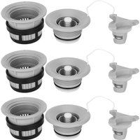 3Pcs Safety Air Valve with Filter Mesh Accessory for Inflatable Tent Boat Kayaks Air Valve Kayaks Air Valve Safety Air Valve