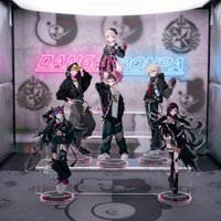 Danganronpa DR 15cm Premium Acrylic Stand Keychain Nagito Komaeda Chiaki Nanami Double Sided HD Anime Game Desk Decor Fan Gift