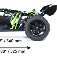 VRX RH818 1/8 Remote Control Electric Racing Buggy AWD RC Model Hydraulic Shock Absorber 3660 Brushless Motor Flysky Radio Model