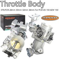 KENADA RACING Motorcycle Throttle Body For PCX125 150 ADV 150 Racing 28mm 30mm 32mm 34mm