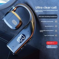 Single Earphones Long Standby Business Headphones Waterproof Mono Headset Outdoor Call Bluetooth Wireless Earbuds