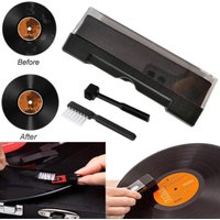 Antistatic Vinyl Record Cleaner Brush Kit Dust Removal with Stylus Brush for LP Records Turntable Home Audio Music Lovers Daily