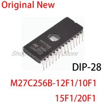 5PCS M27C256-10F1 M27C256B-10F1/12F1/15F1/20F1 M27C256 27C256 M27C256B DIP28 IC EPROM UV 256KBIT 100NS Memory Chips best Quality