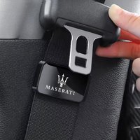 Magnetic Car Interior Supplies Seat Belts Holder Stabilizer for Maserati Logo Quattroporte Ghibli Levante Granturismo Cabrio GT