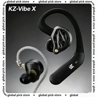 KZ Vibe X In-Ear Monitor Headphone 13mm High Power Vibration Unit Earbuds Deep Bass HiFi Music Gaming Headset Driver HiFi Bass