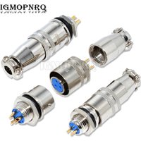 2PCS Push Pull Self-Locking Aviation Connector Plug Socket XS-8 XS-9 XS-10 XS-12 2Pin 3Pin 4Pin 5Pin 6Pin