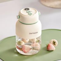 1100ML Portable Juicer Fresh Fruit Mixer 26 Blades USB Rechargeable Multifunctional Juicer Ice Crusher Smoothie Blender For Home