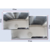 Fresnel Anti Peeping Mirror Panorama Reducing Lens Reflective Safety Sign Garage ATM Wide Angle Reduce Magnifier Rearview Lenses