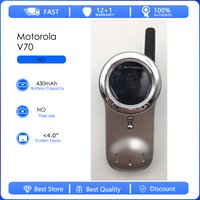 Motorola V70 Refurbished-Original V70 Detachable Battery 430mAh Cell Phone Wholesale Free shipping Only Support English