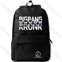 G Dragon Bigbang Backpack Kpop Fashion BIGBANG Cartoon Print Backpacks GD Fans Student Schoolbag Korean Large Capacity Backpack