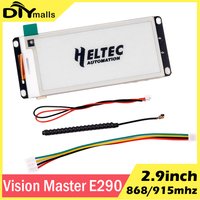 Heltec Vision Master E290 ESP32S3 SX1262 E-Ink LoRa Node 2.9" Display Screen WiFi ESP32-S3R8 LoRa Module for Arduino Meshtastic