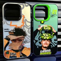 L-Lando Norris Phone Case for Xiaomi Redmi Note 7 8 9 9S 10 11 12 13 14 Pro Plus 4G 5G Anti Fall Matte Back Cover